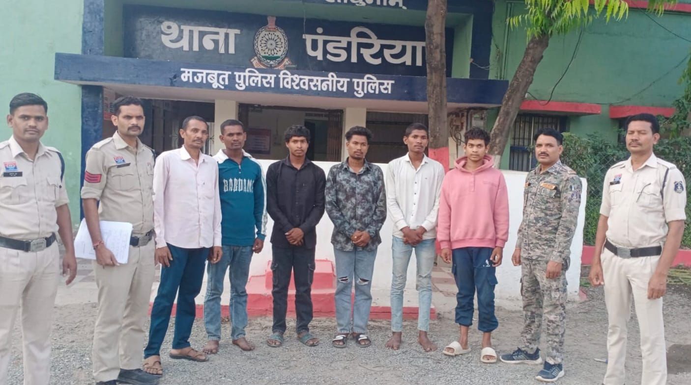 बारात कार्यक्रम में हुए विवाद के प्रकरण में त्वरित कार्यवाही, 06 आरोपी गिरफ्तार, 03 विधि के विरुद्ध संघर्षरत किशोर निरुद
