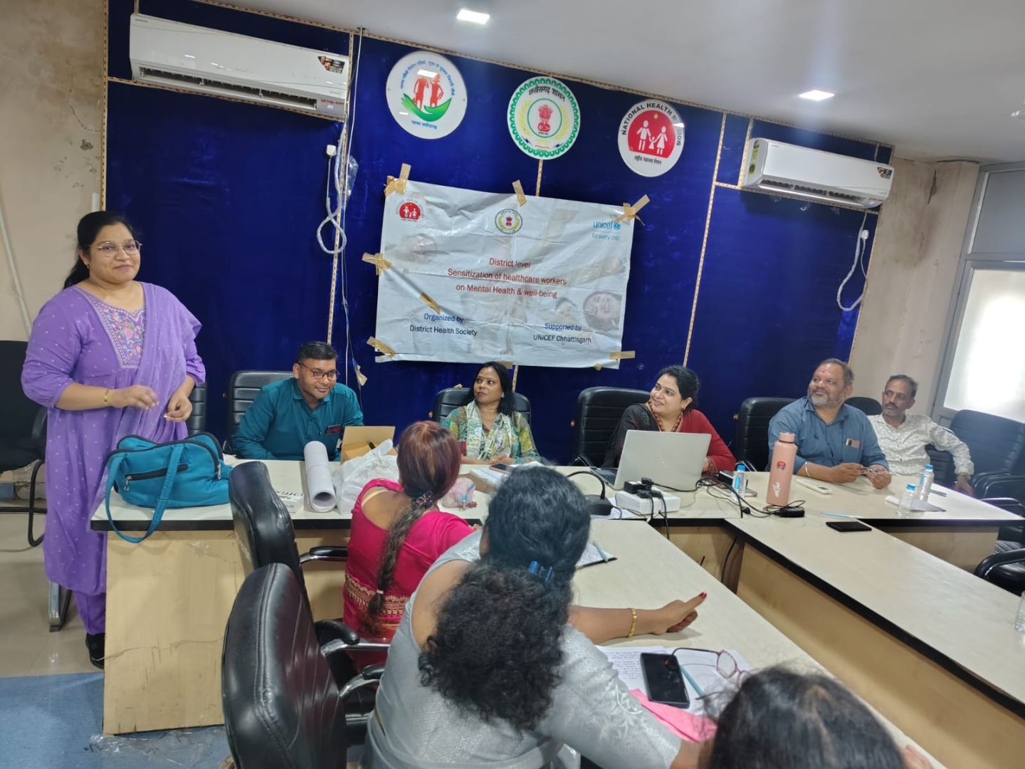 मानसिक स्वास्थ्य सेवाओं को मिलेगी नई मजबूती  स्वास्थ्यकर्मियों का उन्मुखीकरण प्रशिक्षण संपन्न